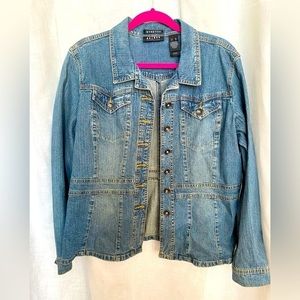 Axcess Liz Claiborne Jean Jacket size XL